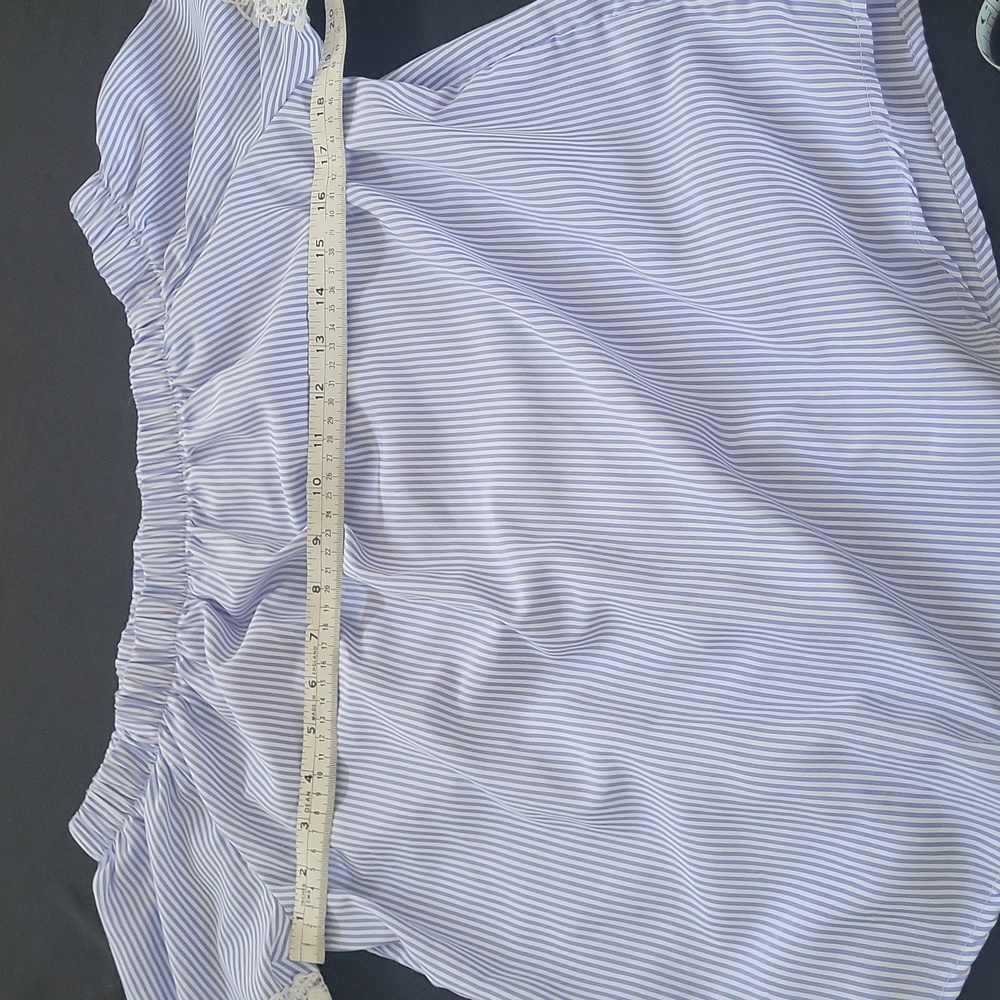 Kontrol Off The Shoulder Striped Top - Picture 2 of 6